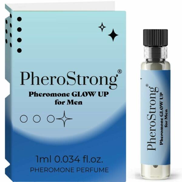 PHEROSTRONG - GLOW UP PHEROMONE PERFUME FOR MEN 1 ML