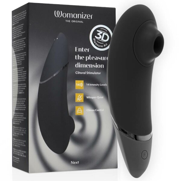 WOMANIZER - NEXT CLITORIAL STIMULATOR BLACK
