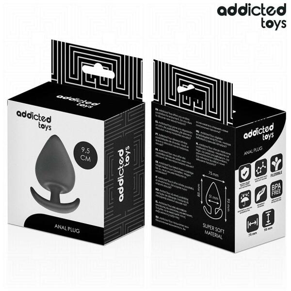 ADDICTED TOYS - ANAL PLUG SILICONE SIZE XL 9.5 CM