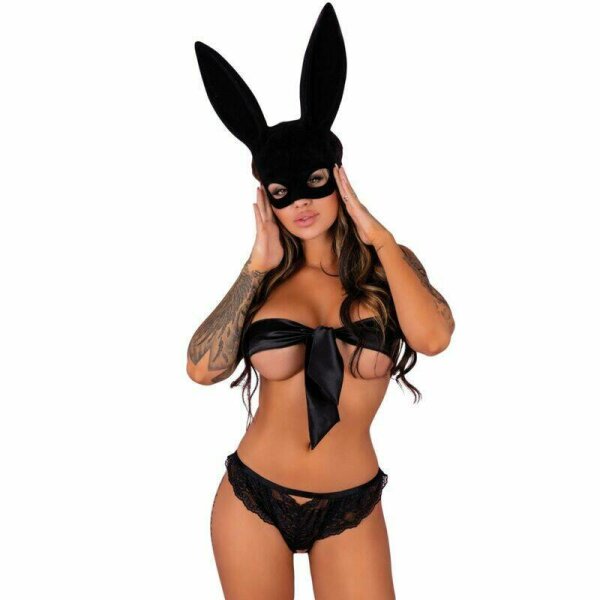 LIVCO CORSETTI FASHION - OKSURIN PANTY CROTCHLESS NEGRO