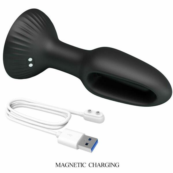 PRETTY LOVE - HUBERT ANAL PLUG WITH 7 VIBRATION MODES