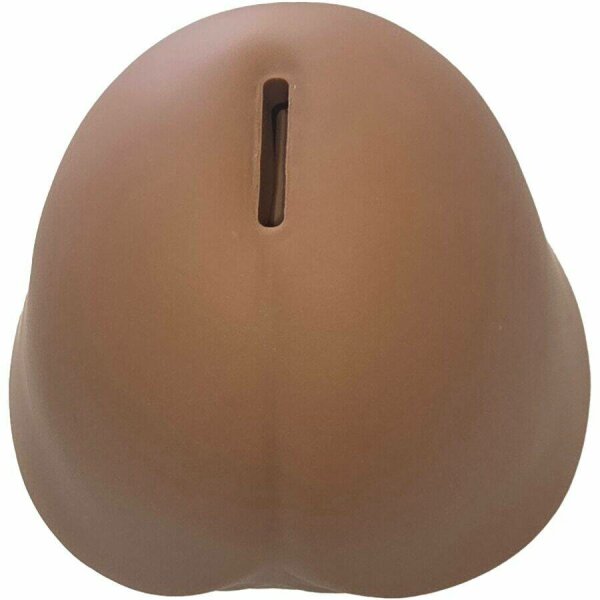 DIABLO PICANTE - PIGGY BANK IN THE SHAPE OF A GLANS DARK TONE