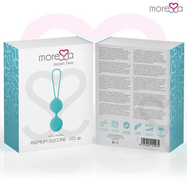 MORESSA - OSIAN TWO PREMIUM TURQUOISE SILICONE
