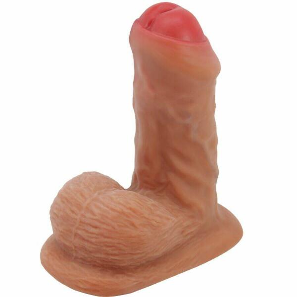 PRETTY LOVE - WARNELL ULTRA REALISTIC AND ELASTIC DILDO 9.5 CM MULATO