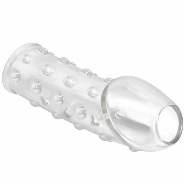 PRETTY LOVE - TIGHT AND VOLUMIZING PENIS SLEEVE TRANSPARENT