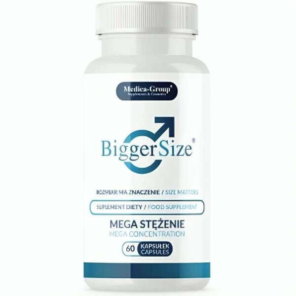 MEDICA GROUP - BIGGER SIZE PENIS ENLARGEMENT 60 CAPSULES
