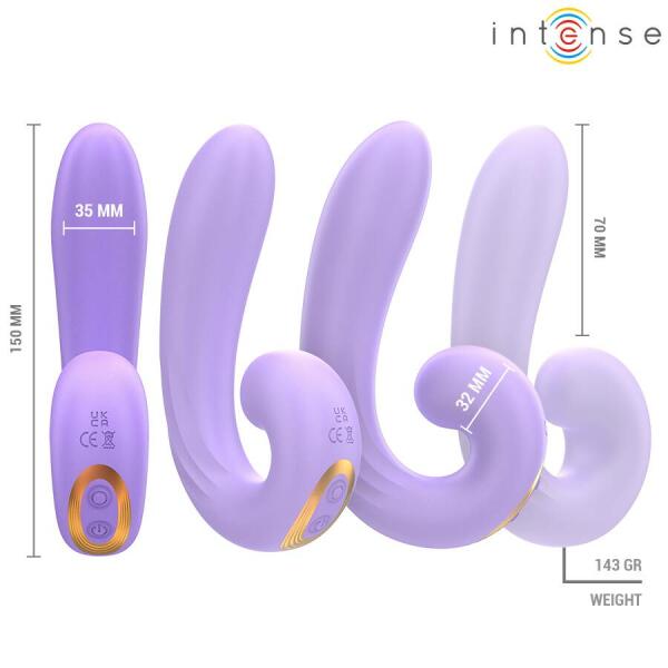 INTENSE - MERYL DOUBLE VIBRATION CLITORIS STIMULATOR