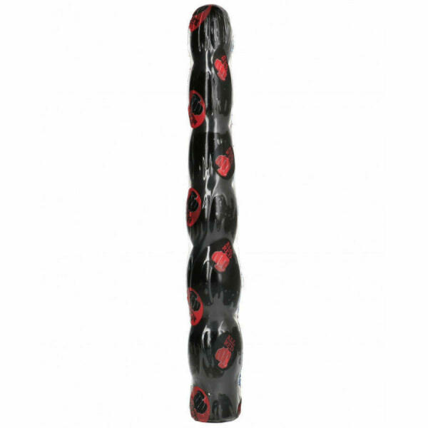 ALL BLACK - ANAL DILDO 32 CM