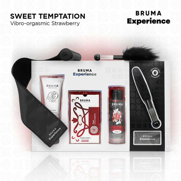 BRUMA XPERIENCE - SWEET STRAWBERRY VIBRO-ORGASMIC TEMPTATION KIT