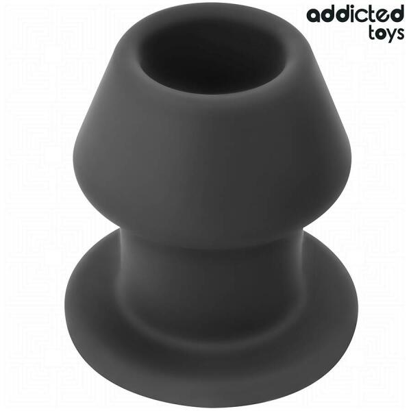 ADDICTED TOYS - EXTREME HOLLOW ANAL PLUG SILICONE SIZE M 8.7 CM