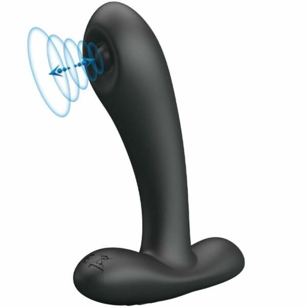 PRETTY LOVE - REMINGTON ANAL AND VAGINAL VIBRATING MASSAGER BLACK