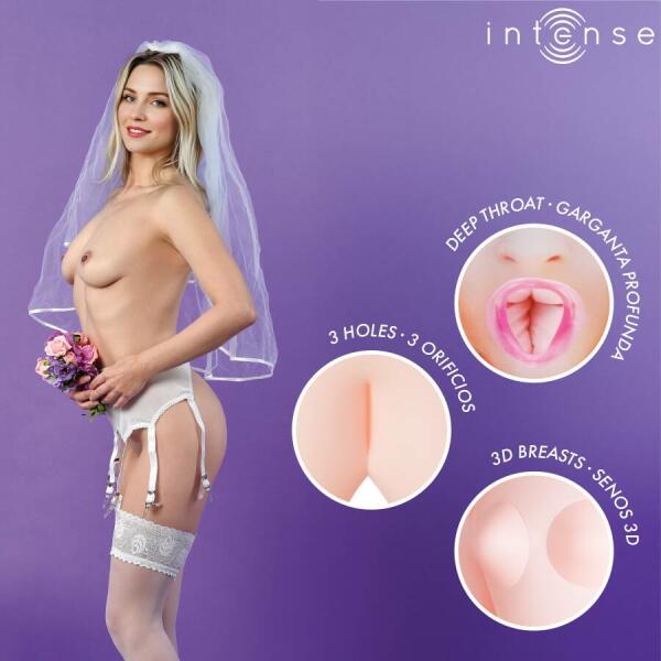 INTENSE DOLLS - IRINA INFLATABLE DOLL WITH THREE ORIFICES