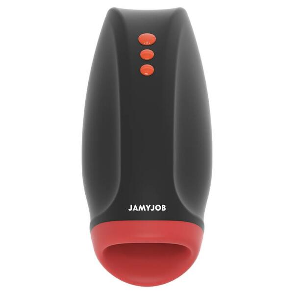 JAMYJOB - NOVAX MASTURBATOR WITH VIBRATION AND COMPRESSION