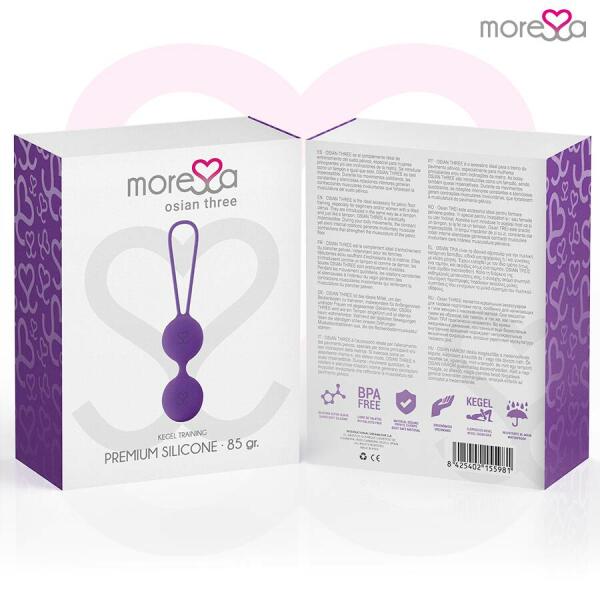 MORESSA - OSIAN THREE PREMIUM LILAC SILICONE