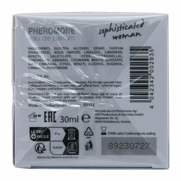 HOT - PHEROMONE PERFUME LONDON SOPHISTICATED WOMAN 30 ML