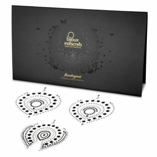 BIJOUX INDISCRETS - FLAMBOYANT BLACK&SILVER