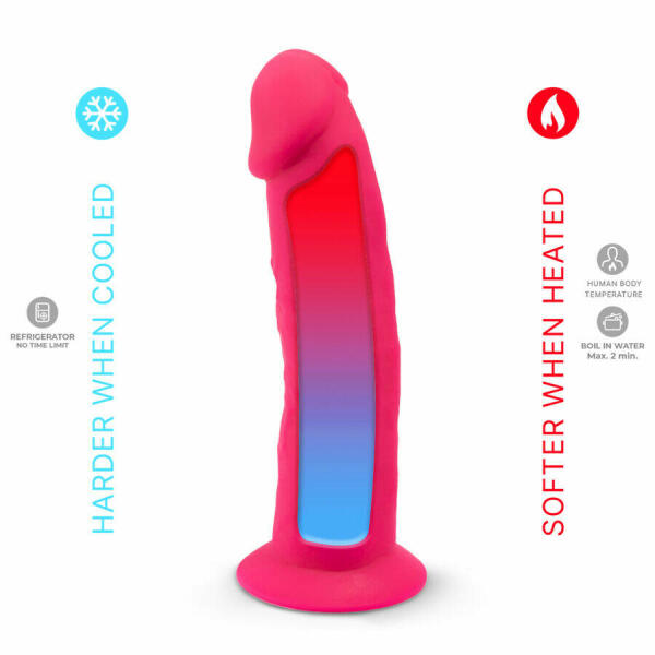 SILEXD - REALISTIC PENIS MODEL 2 PINK + REMOTE CONTROL LRS 17 CM
