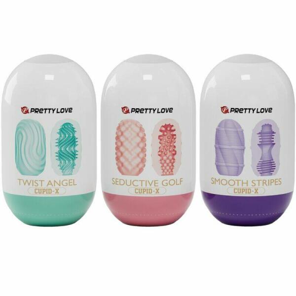 PRETTY LOVE - CUPID X 18 MALE MASTURBATORS DIFFERENT TEXTURES