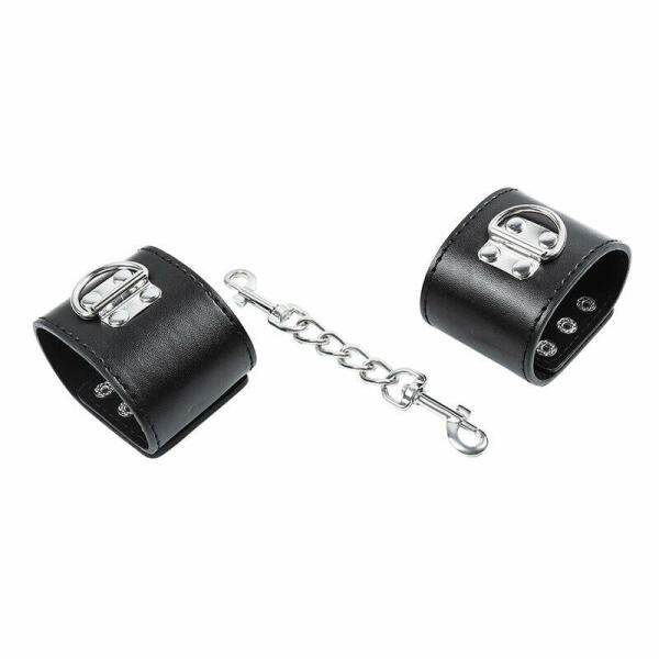 OHMAMA FETISH - WRIST RESTRAINTS SNAP FASTEN METAL