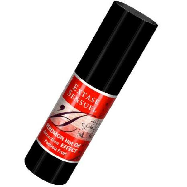 EXTASE SENSUAL - HEAT EFFECT MASSAGE OIL WITH PASSION FRUIT PHEROMONES 30 ML