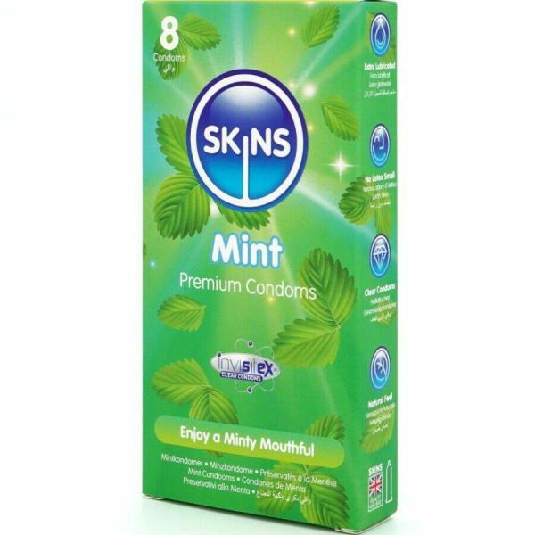 SKINS - MINT PREMIUM CONDOMS PACK 8
