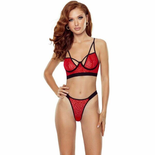 PASSION - PORIGELIA BIKINI RED L/XL