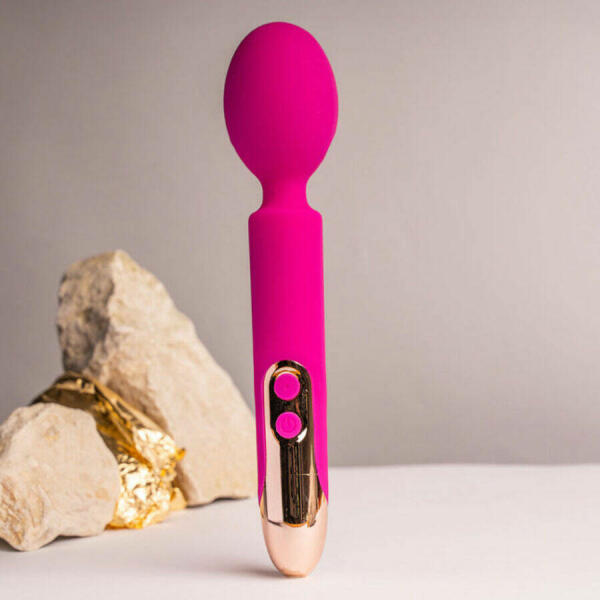 ROCKS- OFF - ORIEL FLEXIBLE WAND VIBRATOR FUCHSIA