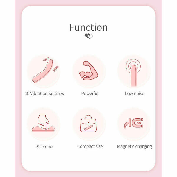 PRETTY LOVE - KISELL G-SPOT PINK VIBRATOR