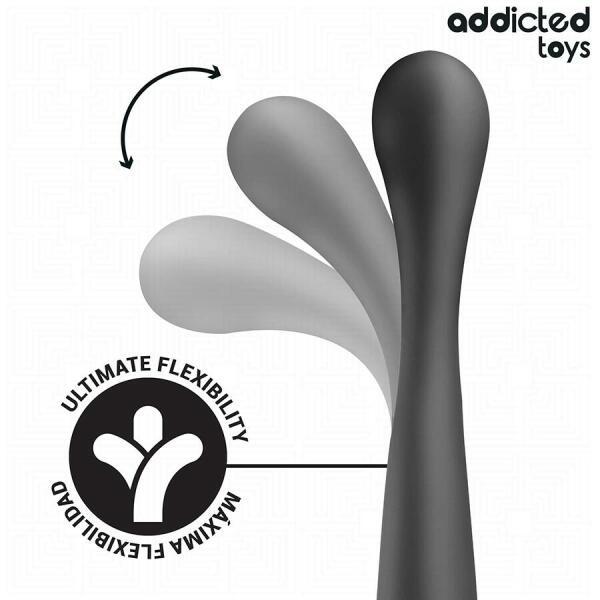 ADDICTED TOYS - DOUBLE ANAL MASSAGER SILICONE 22.5 CM