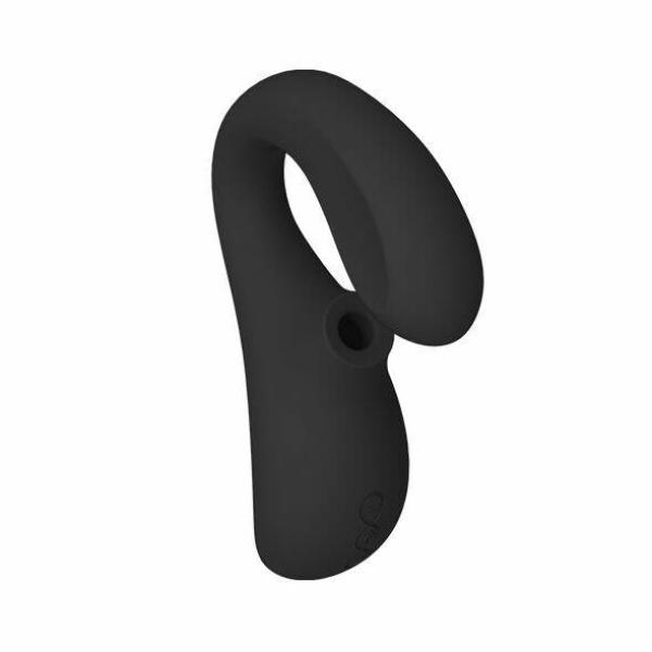 LELO - ENIGMA DOUBLE SUCTION STIMULATION MASSAGER BLACK