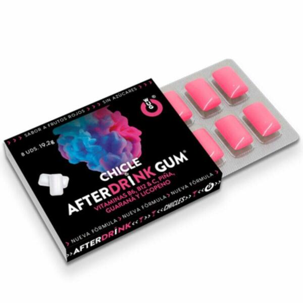 WUG GUM - AFTER DRINK HANGOVER 1 X 8 UNITS