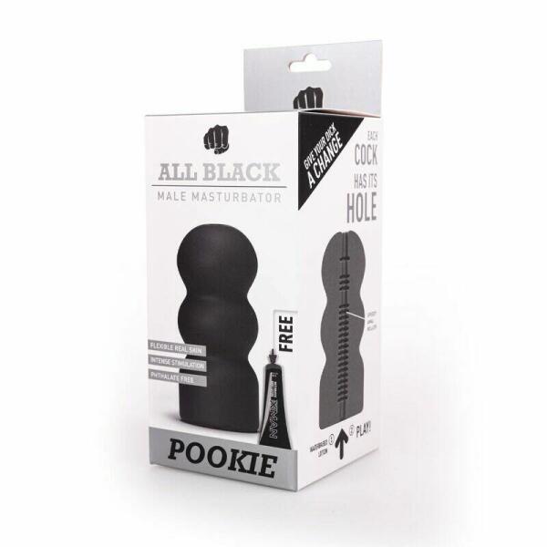 ALL BLACK - MASTURBATOR POOKIE