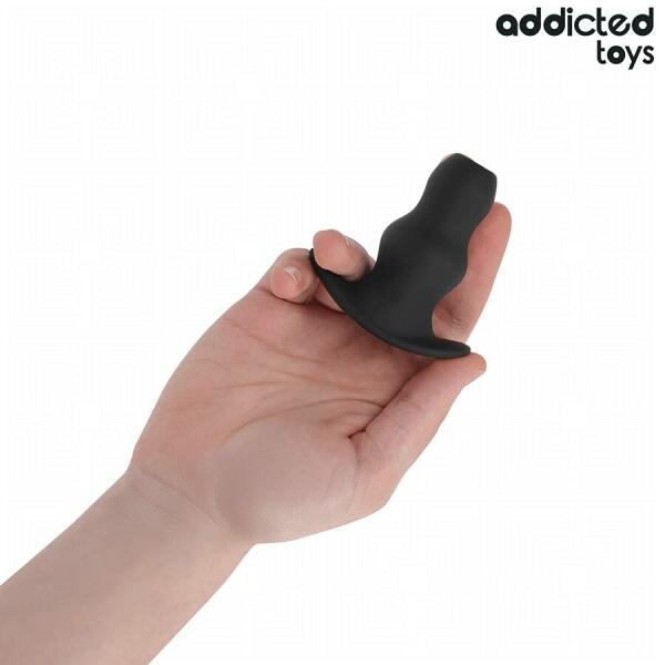 ADDICTED TOYS - HOLLOW ANAL PLUG SILICONE SIZE S 7.3 CM