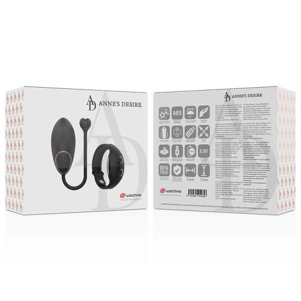 ANNE'S DESIRE - EGG REMOTE CONTROL TECHNOLOGY WATCHME BLACK