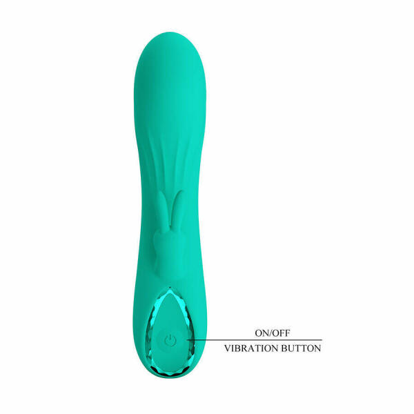 PRETTY LOVE - DJ STICK G-SPOT TURQUOISE VIBRATOR