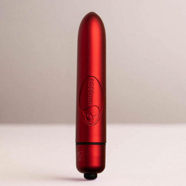 ROCKS-OFF - RO-90 SCARLET VELVET VIBRATING BULLET RED