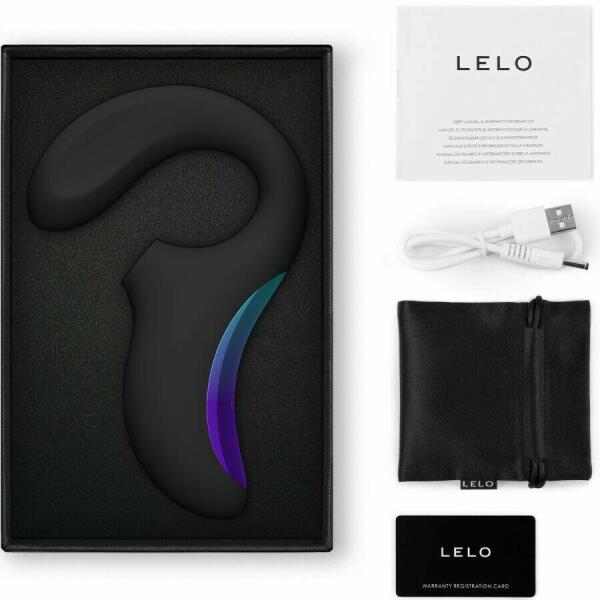 LELO - ENIGMA WAVE TRIPLE VIBRATION MASSAGER BLACK