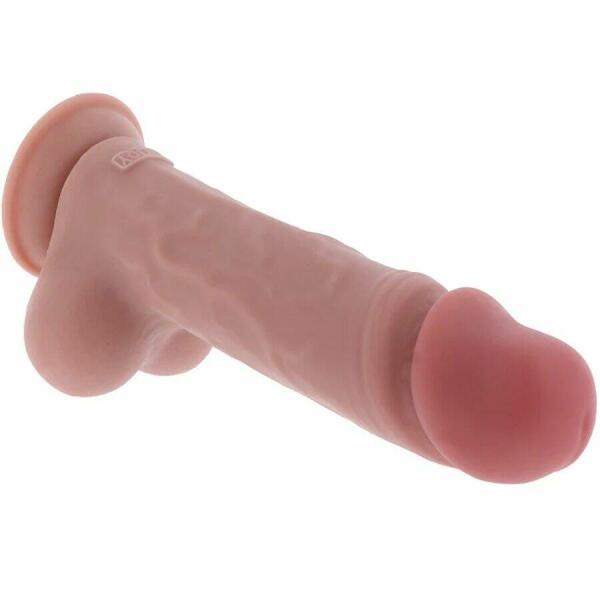 GET REAL - DELUXE REALISTIC PENIS WITH TESTICLES EXTRA THICK 23 CM