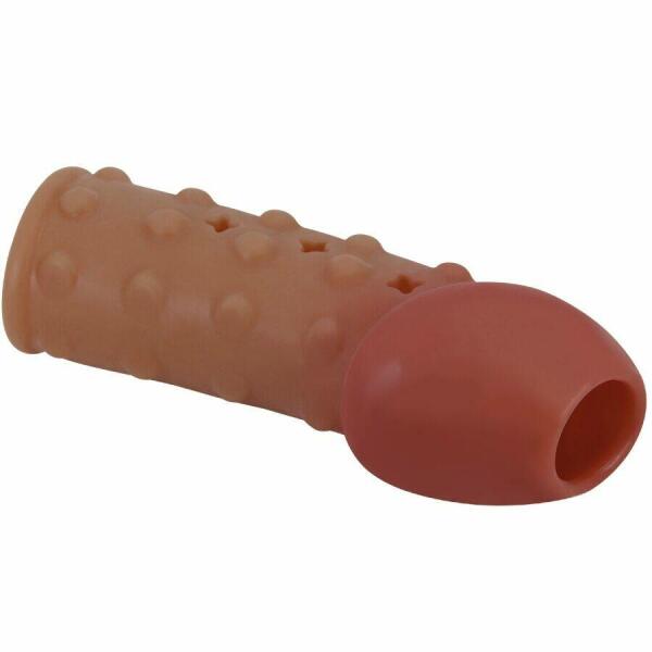 PRETTY LOVE - TIGHT AND VOLUMIZING PENIS SLEEVE NATURAL
