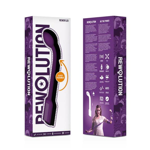 REWOLUTION - REWOFLEX FLEXIBLE G-POINT STIMULATOR VIBRATOR