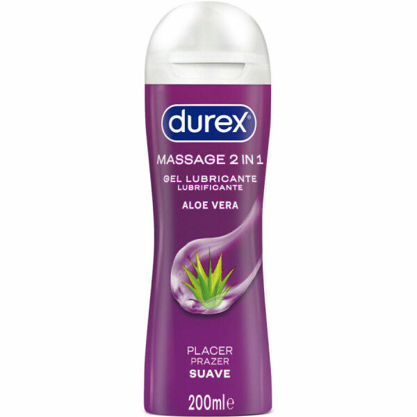DUREX - SOFT ALOE VERA MASSAGE LUBRICANT GEL 200 ML