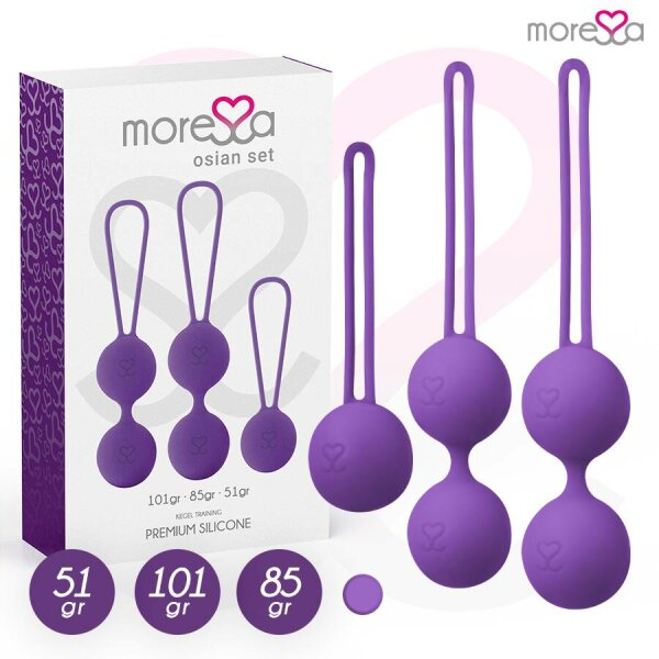 MORESSA - OSIAN SET PREMIUM LILAC SILICONE