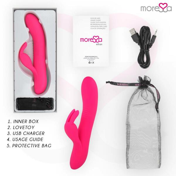 MORESSA - ETHAN PREMIUM SILICONE RECHARGEABLE