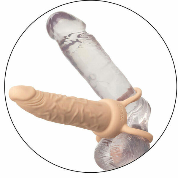 CALEXOTICS - PERFORMANCE MAXX RECHARGABLE DUAL PENETRATOR LIGHT SKIN