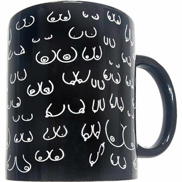 DIABLO PICANTE - BOOBS MUG BLACK 370 ML