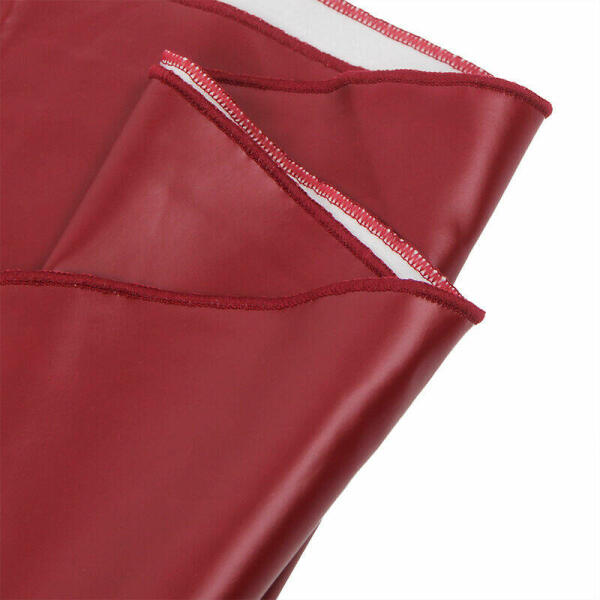 SUBBLIME - 955397 DRESS WITH BURGUNDY LEATHER STRAPS S/M