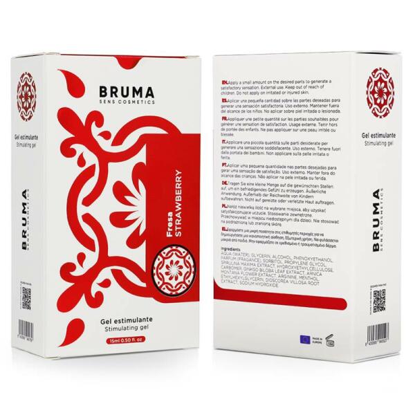 BRUMA - STRAWBERRY FLAVOR INTENSIFYING BALM 15 ML
