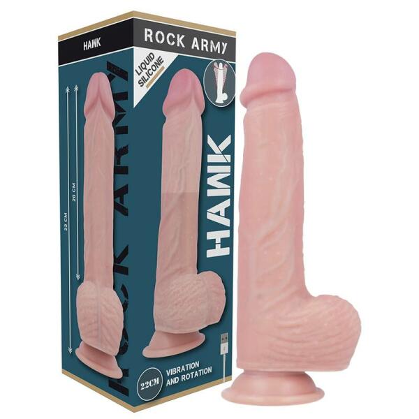 ROCKARMY - ROTATION AND VIBRATION HAWK REALISTIC 22 CM -O- 4.6 CM