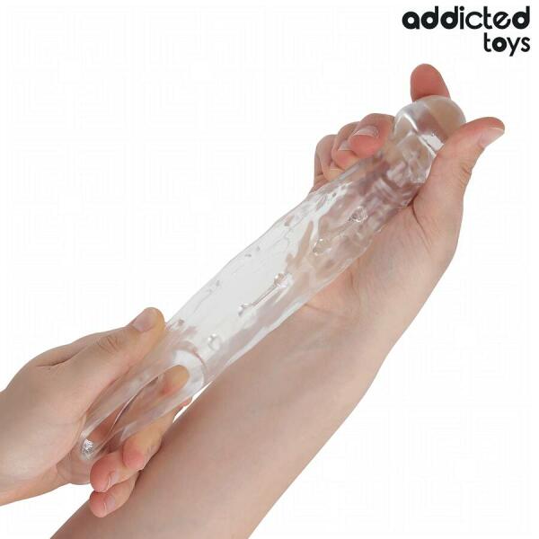ADDICTED TOYS - TRANSPARENT PENIS SHEATH SIZE M 27 CM