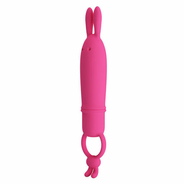 PRETTY LOVE - DELIA RABBIT VIBRATOR WITH RESISTANCE RING